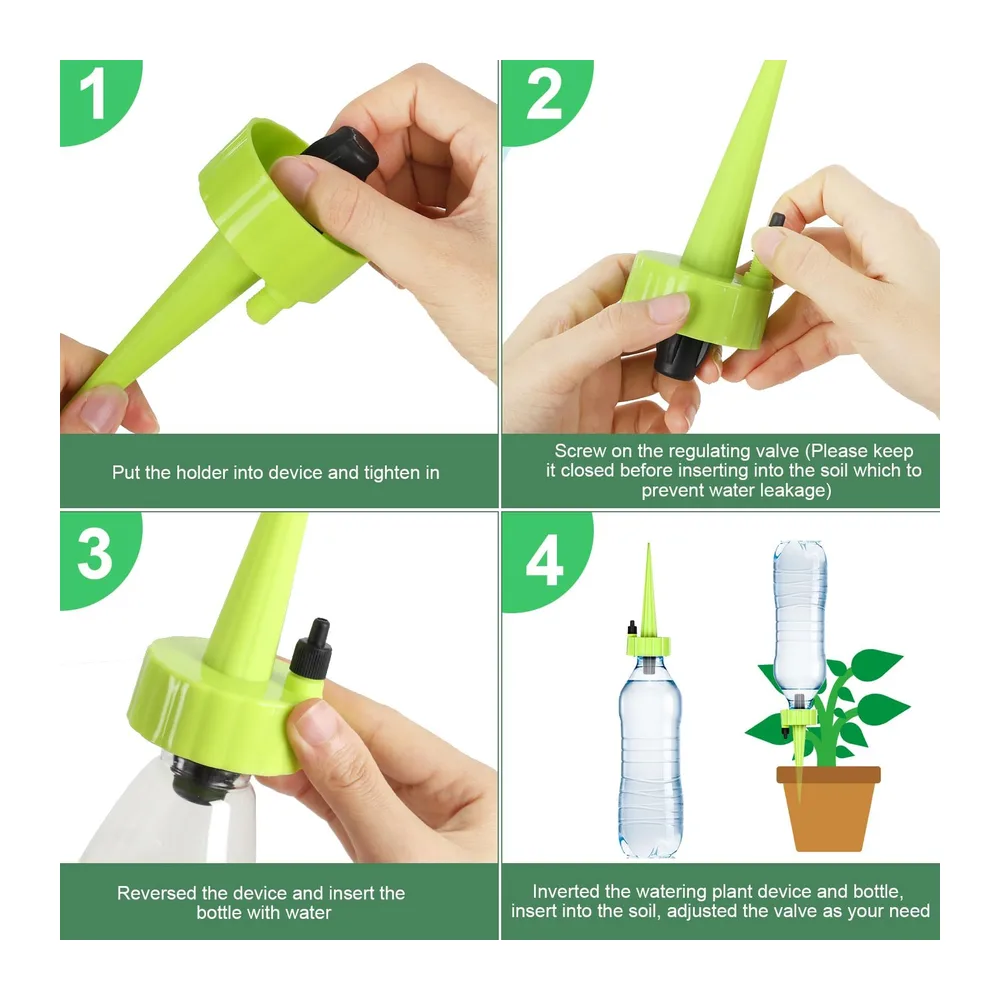 18pcs Irrigation Goutte à Goutte Kit, Arroseurs automatiques Plantes Irrigation Système
