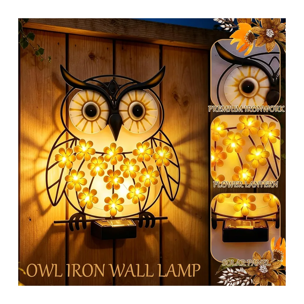 Lampe Solaire Exterieur Decorative Applique Murale Exterieur Solaire Jardin