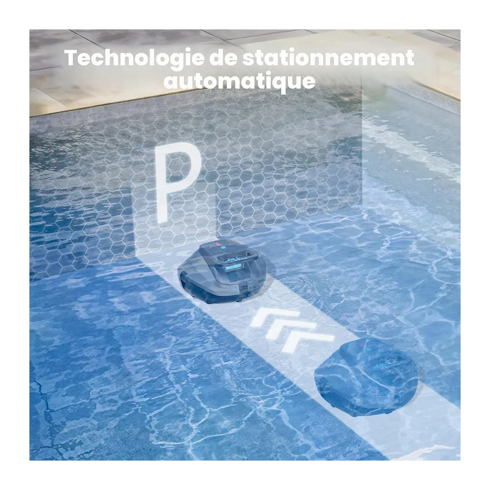 (Upgrade 2026) Pondee X1 Robot Piscine sans Fil, Aspirateur Piscine Hors Sol avec 120 Min