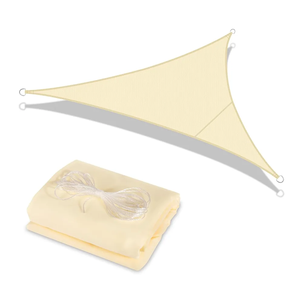 DEPAR Voile D'Ombrage, 3 × 3 × 3 Mètres Étanche et Protection Solaire,Voile d Ombrage